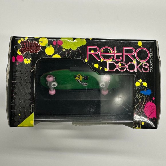 Retro Decks Collectibles Skateboard Fingerboard  - Picture 5 of 8